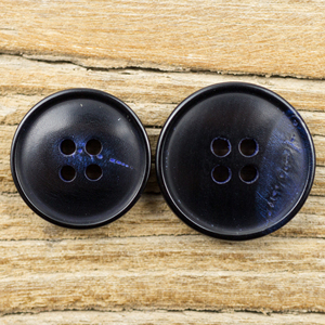 天然真牛角纽扣