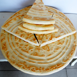 山东大锅饼锅盔即食熟食白面老面手工自制麦香烧饼火烧牛羊肉泡馍