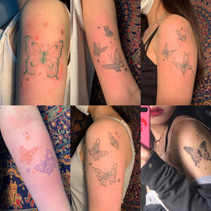 草本果汁贴纹身半防水持久男女贴纸手指i半永久ins风爱茉扬旗舰店4