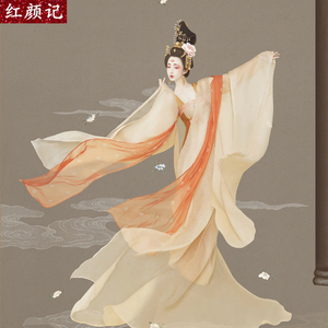 骊宫乐舞影楼拍照写真主题女古装唐装汉服襦裙宫廷杨贵妃跳舞演出