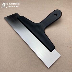 布飞帆弯柄壁纸壁布裁刀加厚不锈钢裁边板墙纸墙布施工专用工具