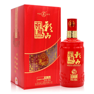 38°彩山特曲窖藏12年480ml*6瓶 彩山特曲送礼酒收藏酒礼品袋