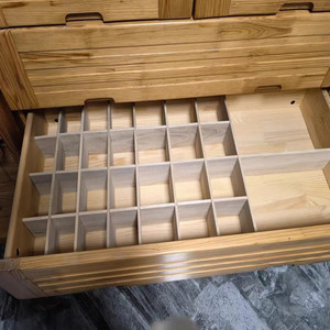 抽屉分割隔板实木