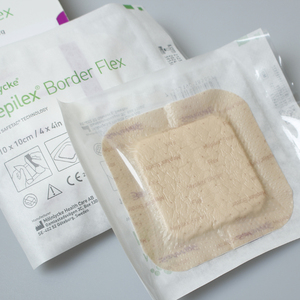 瑞典美皮康自粘性软聚硅酮有边型泡沫敷料压疮防护医用敷贴透气