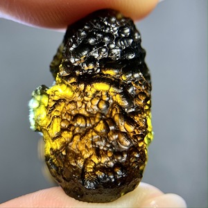 天然水晶泰国塔克陨石玻璃陨石黑陨石情侣礼物半宝石男女吊坠手链