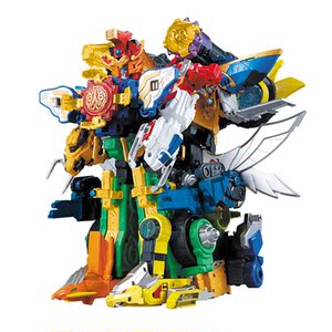 奥迪双钻巨神战击队1再版玩具勇击王一破天裂地珍藏豪华版12合体