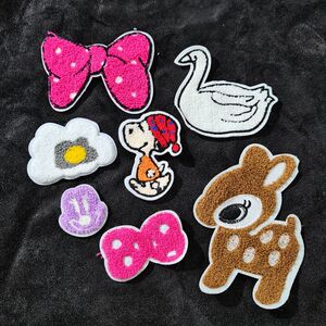 贴花粘贴绣花可爱卡通大补丁布料手缝粘衣服上的破洞图案缝补0人付款