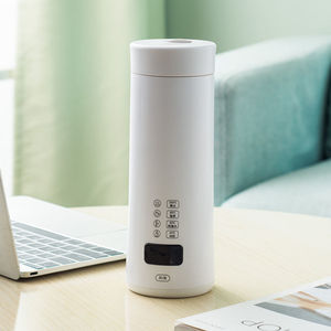 加热保温杯可充电便携式水杯插电可以烧水的杯子旅行保温一体杯子