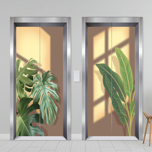 906人付款淘宝消防栓贴纸箱电表装饰遮挡贴画创意消火栓门箱贴画美化