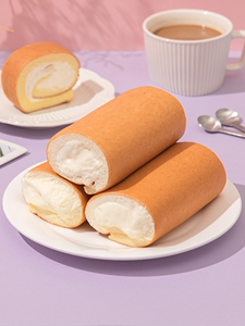 老式奶油蛋糕卷零食小吃夹心面包网红怀旧甜点甜品8090后童年回忆