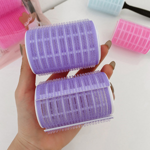 空气刘海卷发筒自粘懒人韩国