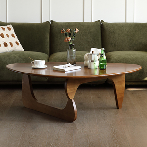 日式实木茶几小户型沙发客厅家用原木异形桌子极简约2024新款家具