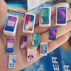 微缩食玩儿童过家家玩具迷你手机模型盲袋盲盒家具diy材料小摆件