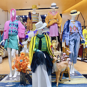 法式宫廷重工毛衣【早安公主】品牌女装折扣尾货p发货源尾单走份