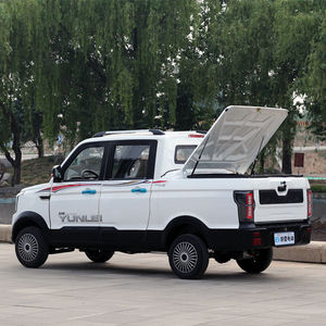 五羊双排电动四轮货车家用成人代步车油电两用新能源燃油四轮皮卡