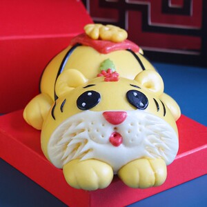 【_醒狮老虎大馒头】胶东花饽饽山东特产花样面食上供馍馍