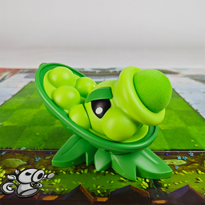 植物大战僵尸玩具豌豆迫击炮机枪豌豆荚寒冰火焰三重射手单个大号