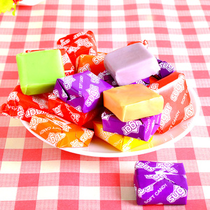 sugars瑞士糖方块招待客人小零食喜糖组合搭配散装水果味软