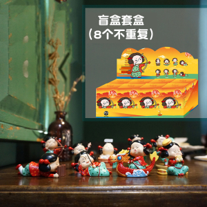 西安博物院礼物唐小西日常盲盒唐朝卡通唐妞手办网红打卡旅游网红