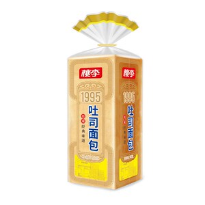 桃李1995经典吐司面包方包营养早餐主食解馋代零食餐老式手撕面包