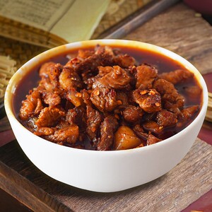 秦圣岐山臊子肉农家小炒肉陕西特产夹馍拌面熟食调料即食肉礼盒装