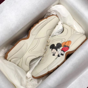 酷奇女鞋库奇鞋女kuqi老爹鞋米奇米老鼠cucici增高厚底cucci鞋脏