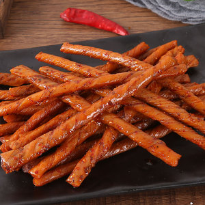 宏旺香根根豆筋辣条麻辣豆制品老式豆腐卷相思卷经典怀旧零食小.