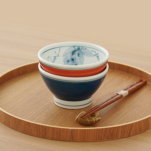 日本波佐见烧一诚陶苑夫妻对碗米饭碗套装家用陶瓷餐具日式高脚碗