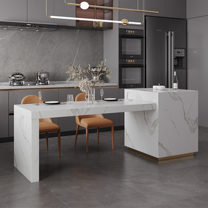 厨房中岛台开放式吧台