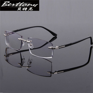 贝特尼高档品牌老花镜超轻男进口防眼疲劳老花眼镜无框高清老花镜