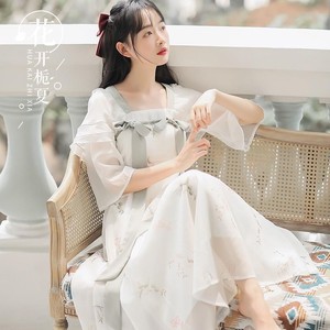 情趣古风汉服诱惑洞房性感浴衣连衣裙羞涩仙女复古少女长裙