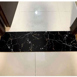 过门石地贴加厚耐磨卧室门槛石贴纸自粘防水仿大理石地面瓷砖贴