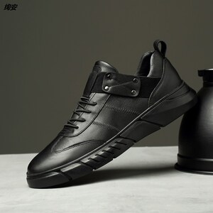 安踏男装皮鞋