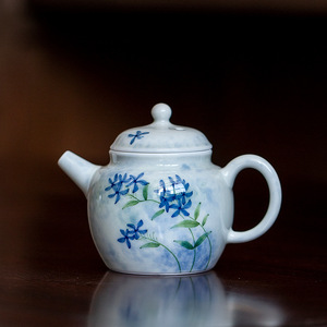 纯手绘风铃茶壶提梁壶带过滤泡茶壶家用功夫茶具陶瓷茶水壶泡茶器