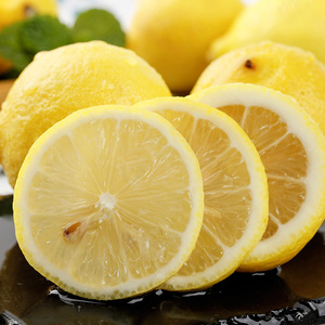 四川安岳黄柠檬新鲜现摘当季水果特级果皮薄柠檬清香型净5斤包邮