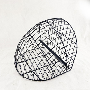 不锈钢笼上山笼菜鸟笼传统笼双面笼单拍笼鸡媒笼七彩鸡笼上山鸡笼