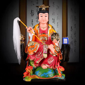 地母娘娘神像 后土娘娘大地之母元君道教树脂佛像彩绘供奉摆件