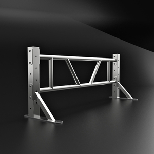 快麦墙体壁装不锈钢多把位单双杠引体向上架子trxt架综合健身锻炼