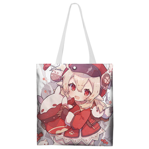 动漫周边钱包原神派蒙可莉刻晴二次元笔袋文具盒钱夹手提包束口袋