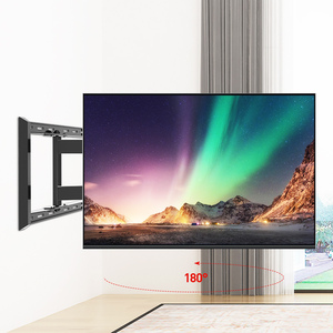 电视机挂架伸缩旋转360度折叠支架适用于小米海信tcl通用壁挂