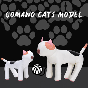 宠物猫服装展示架模特猫衣服橱窗摄影拍摄道具创意猫模型饰品摆件