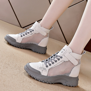 高帮马丁鞋女夏季