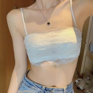 2022年新款两种穿法内衣女文胸小胸聚拢防滑裹胸薄夏季抹胸式胸罩