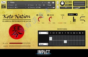 Impact Soundworks Koto Nation v2.0 日本古筝、三味线