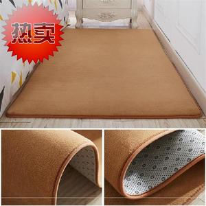 地毯少女床边垫t茶几小孩布艺超柔软床脚垫地毯卧室欧式通道日系