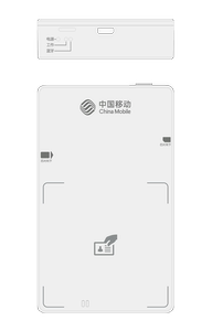 中国移动身份阅读器 智能卡手机卡读写 REP-USB3MP01H-LS51