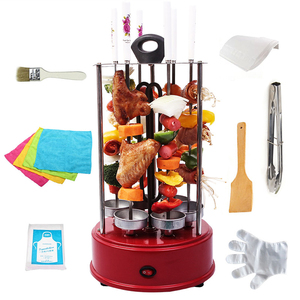 烤串机自动旋转电烧烤炉烤肉串机器室内烤羊肉串电烤炉 klb9042