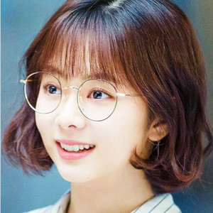 谭松韵同款眼镜浪花一朵朵唐一白谭松韵同款眼镜框男女潮复古圆框