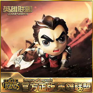90雪蔷薇旗舰店天猫英雄联盟lol景品q版手办盲盒ez诺手金克斯丝盖伦