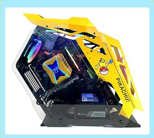 皮卡丘主机 动漫主题i3/i5 10400/3060 3070英雄联盟电竞游戏主机